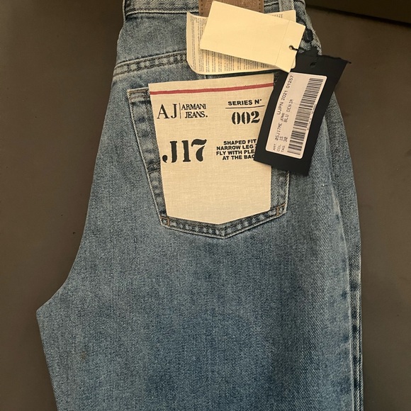 Armani Jeans & these are vintage! NWT size 30 - Picture 1 of 16